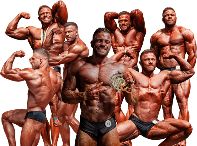 Collage von unterschiedlichen Wettkämpfen